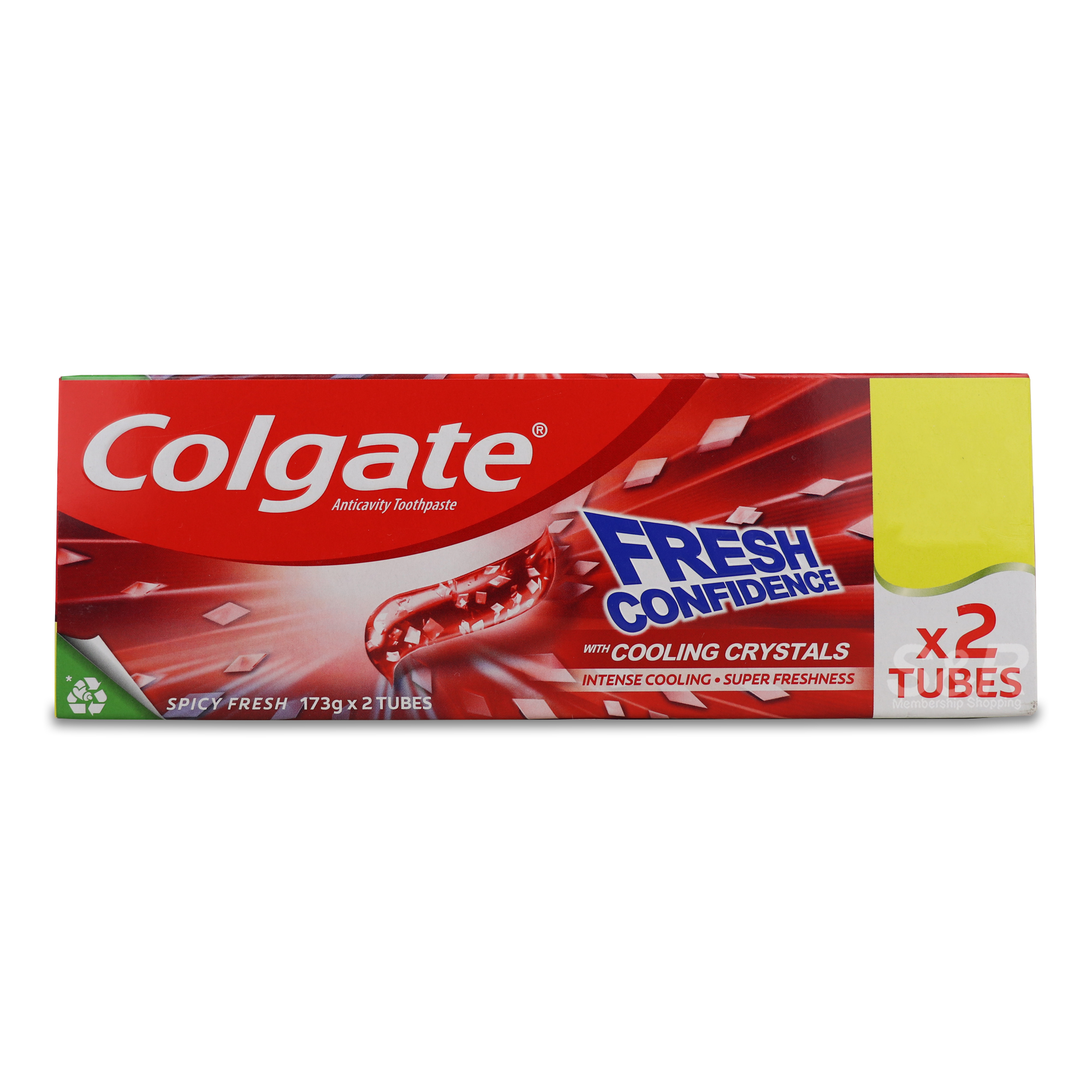 Colgate Toothpaste Spicy Fresh 2x173g Colgate Toothpaste Spicy Fresh 2x173g